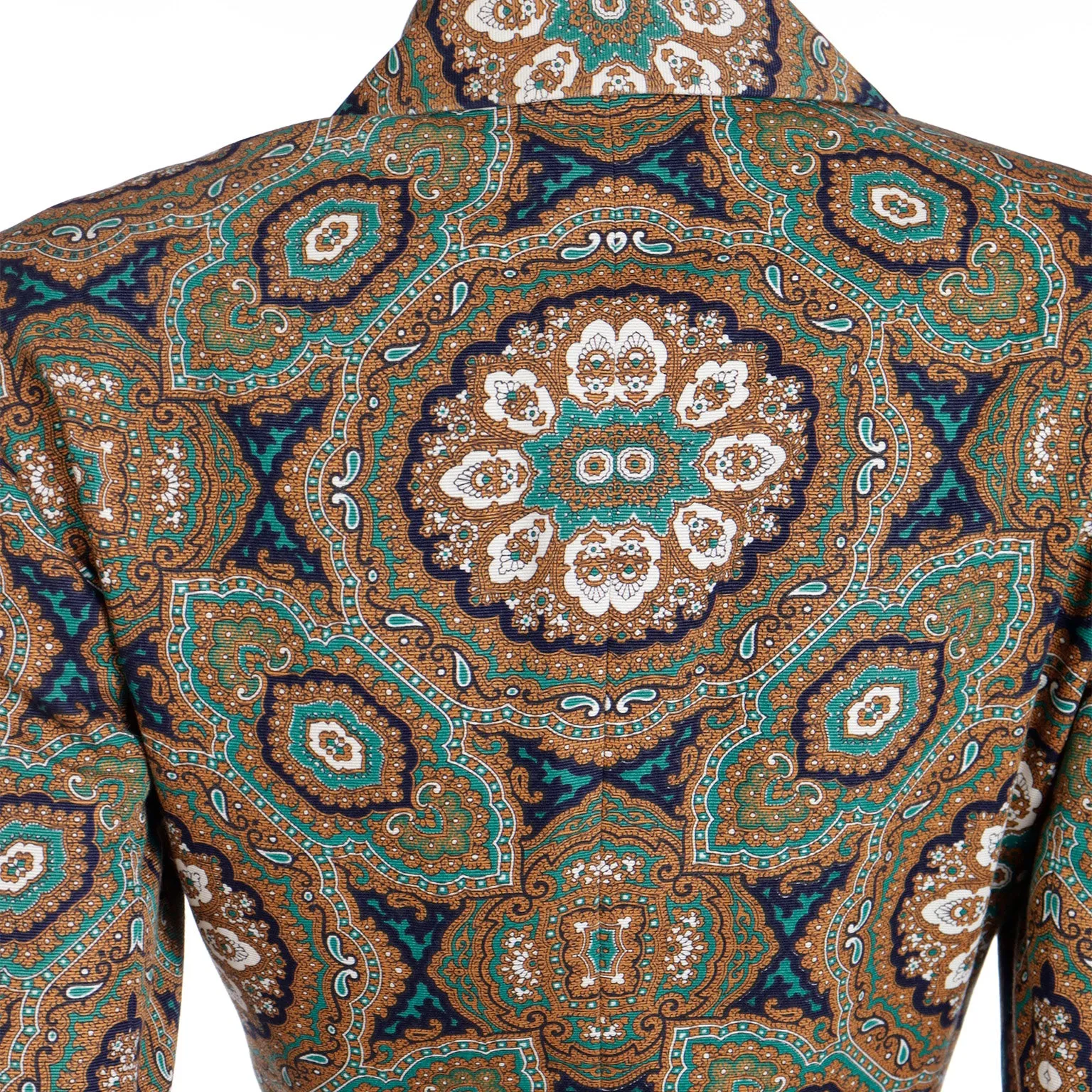 1991 Isaac Mizrahi Mandala Print Bold Vintage Blazer Jacket