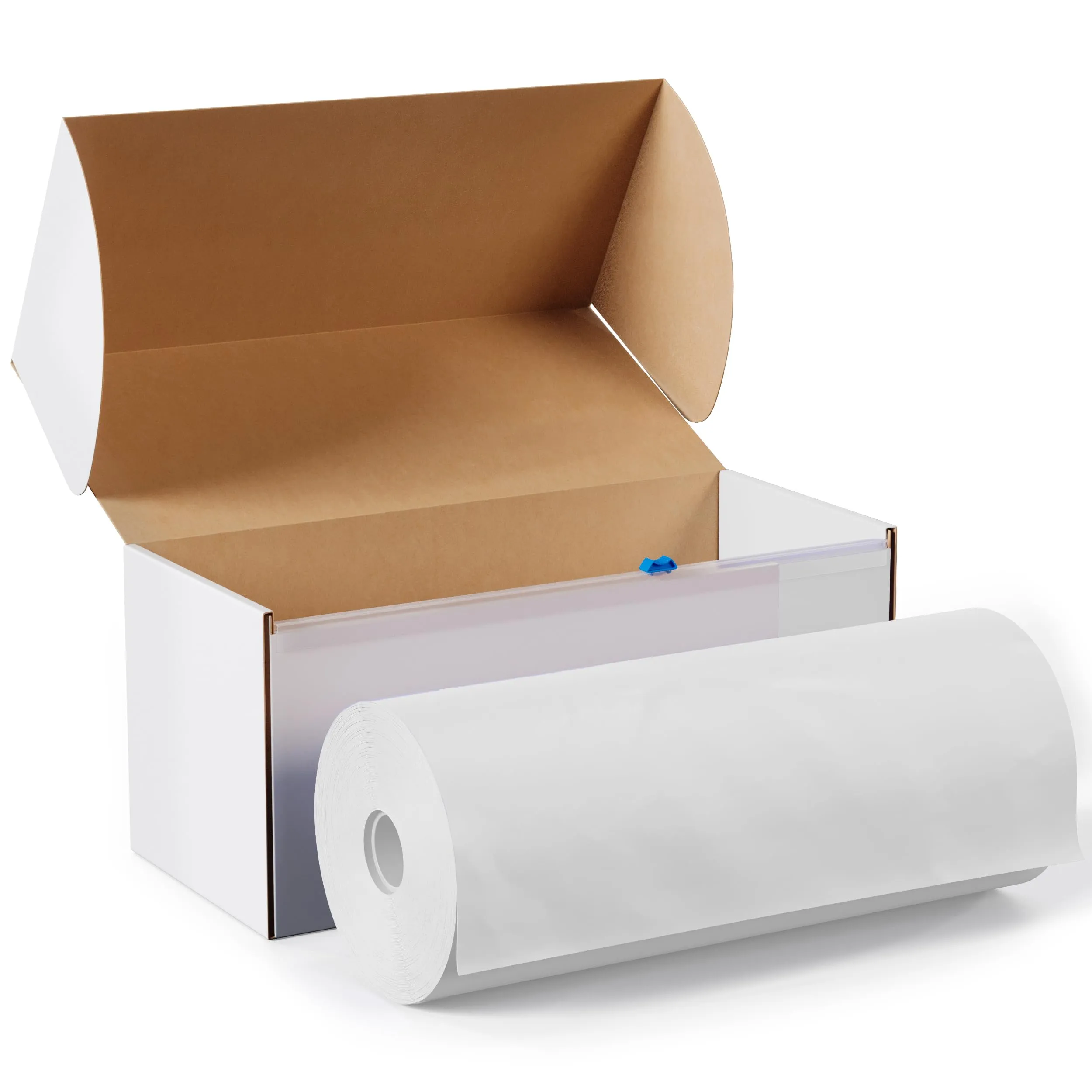 54 In. x 100 Ft. Cut To Size Table Roll | White