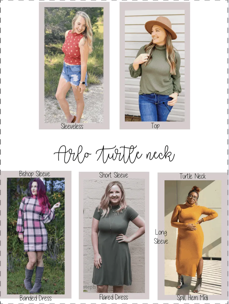 Adult Arlo Turtleneck Top & Dress