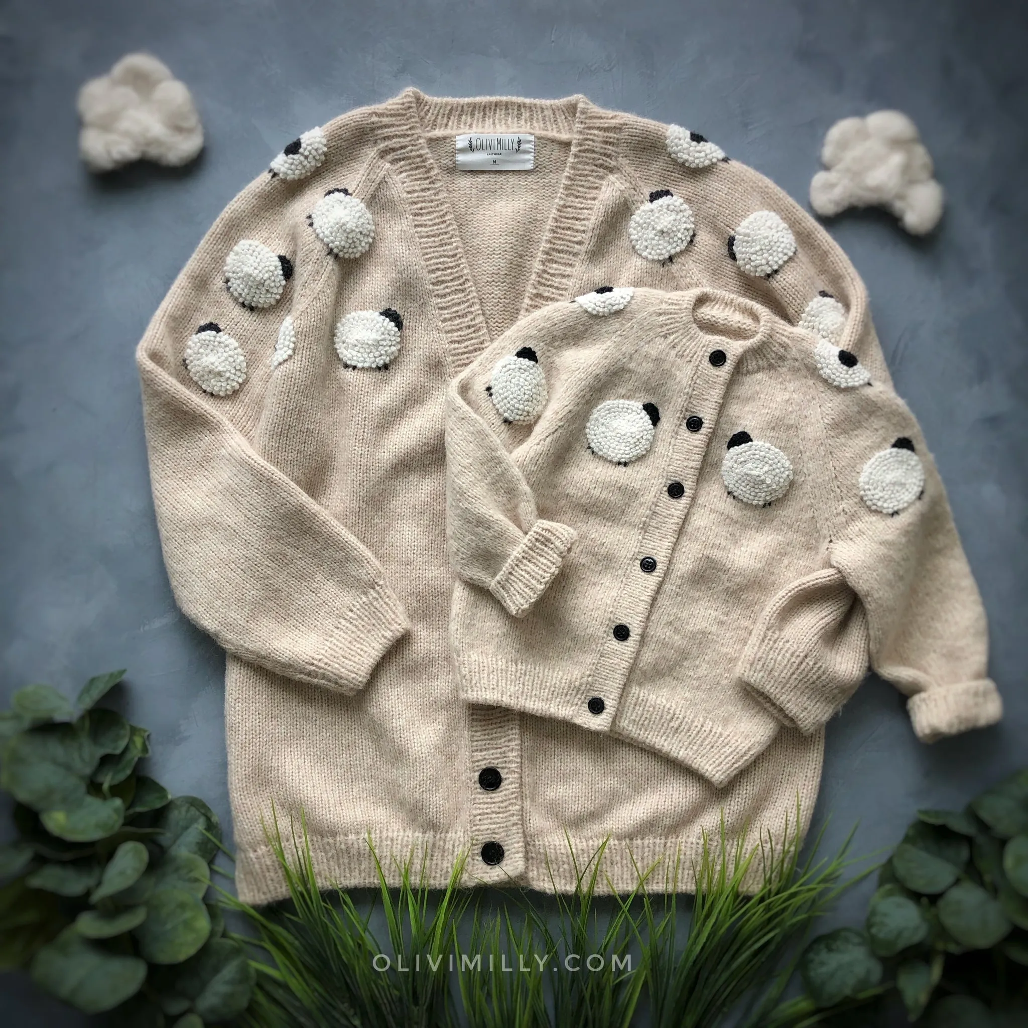 Adult Sheeps cardigan №2