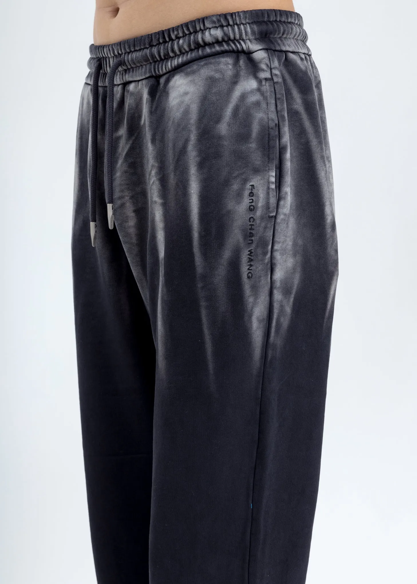 Black Tie Dye Lounge Pants