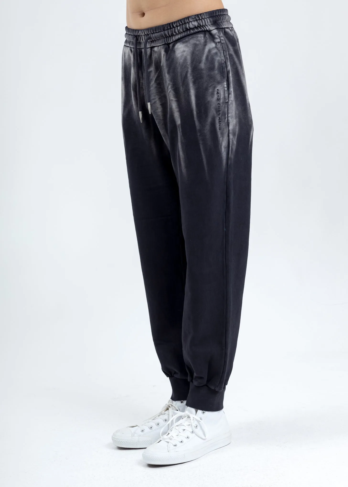 Black Tie Dye Lounge Pants