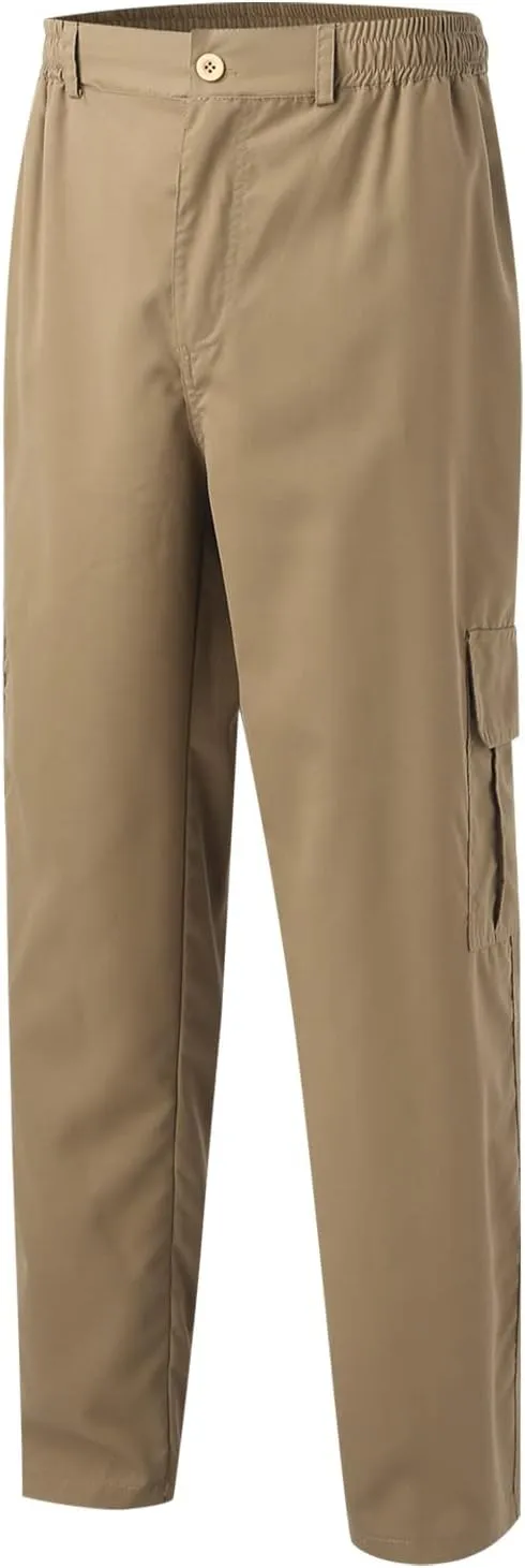 Cargo Pants for Men Big and Tall, Athletic Workout Trouser Casual Cargo Pants Fleece Joggers Sweat Pants for Men Mens