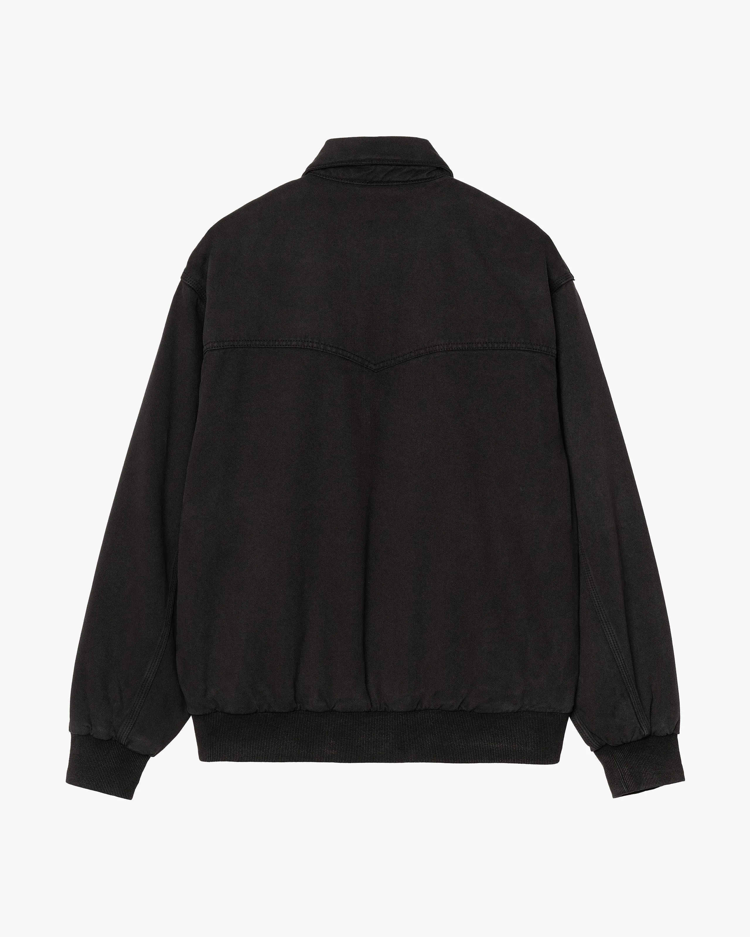 Carhartt WIP OG Santa Fe Jacket - Black Garment Dyed