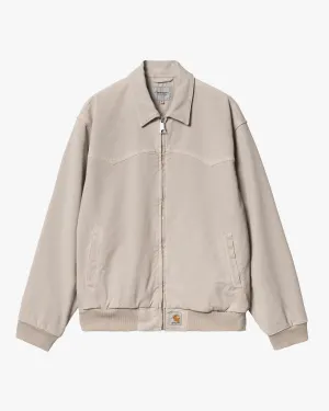 Carhartt WIP OG Santa Fe Jacket - Dusky Beige Garment Dyed