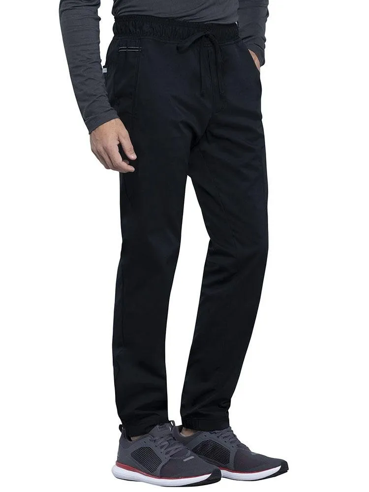 Cherokee Workwear Revolution Men's Jogger Scrub Pant | Black