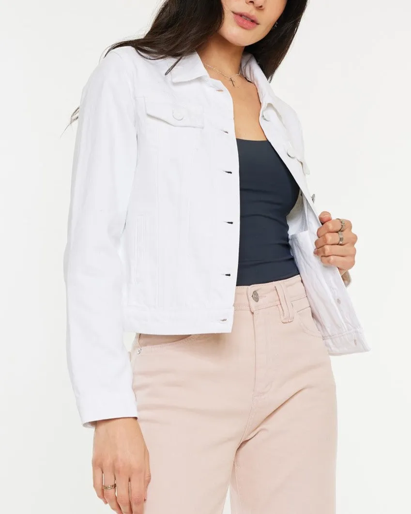 Denim Jacket - White