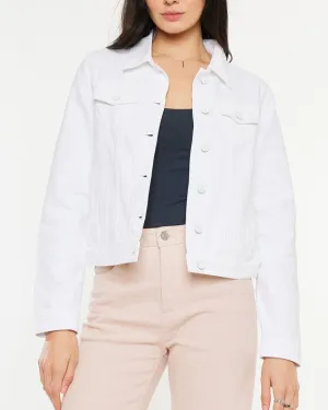 Denim Jacket - White
