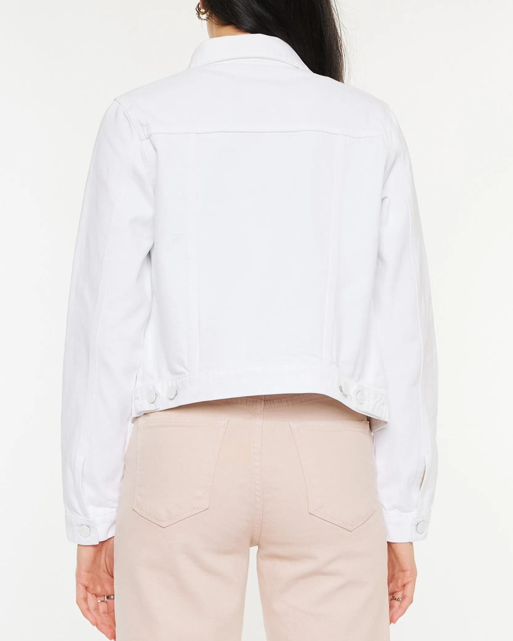 Denim Jacket - White