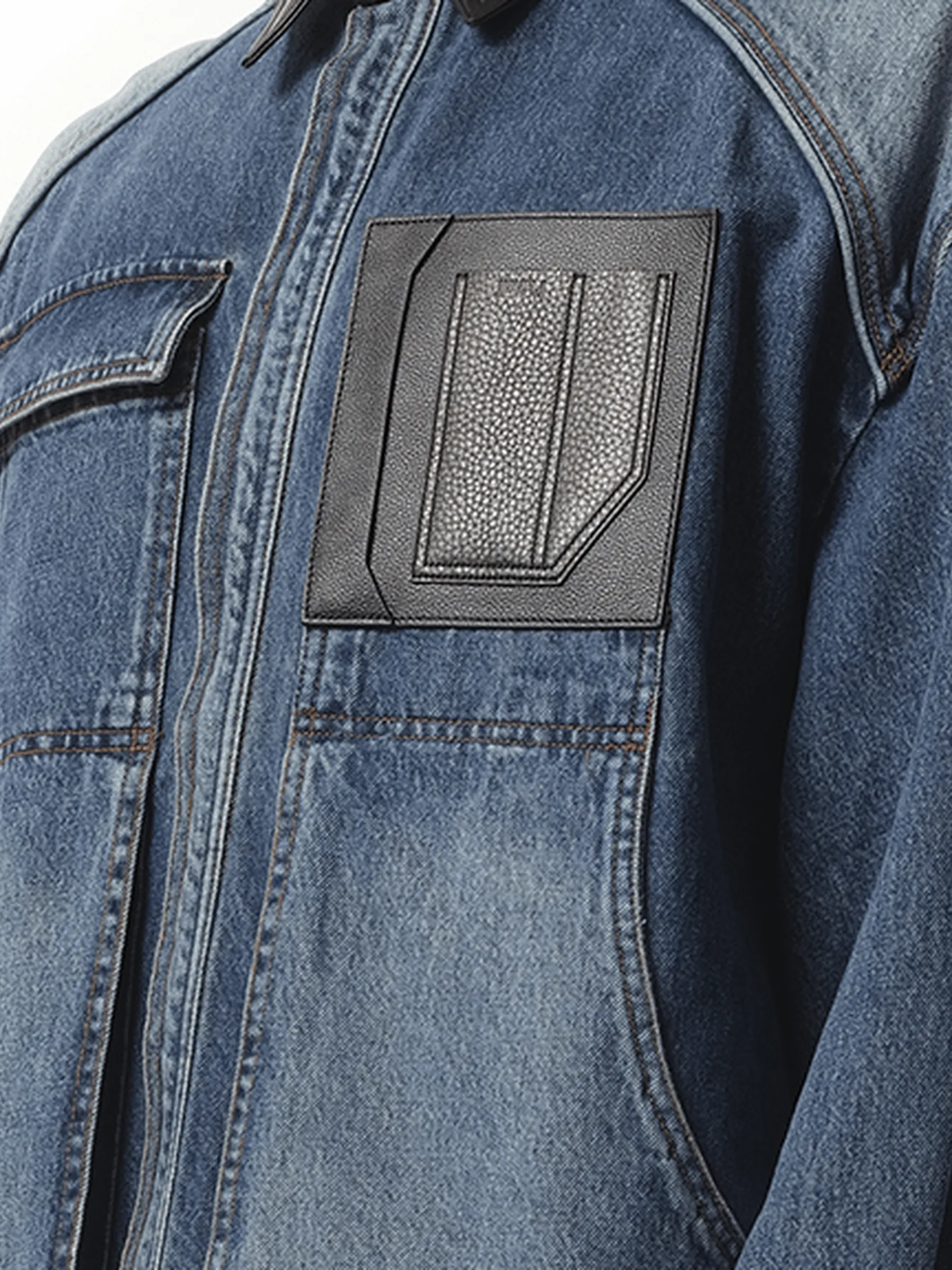 Denim Work Shirt in Blue