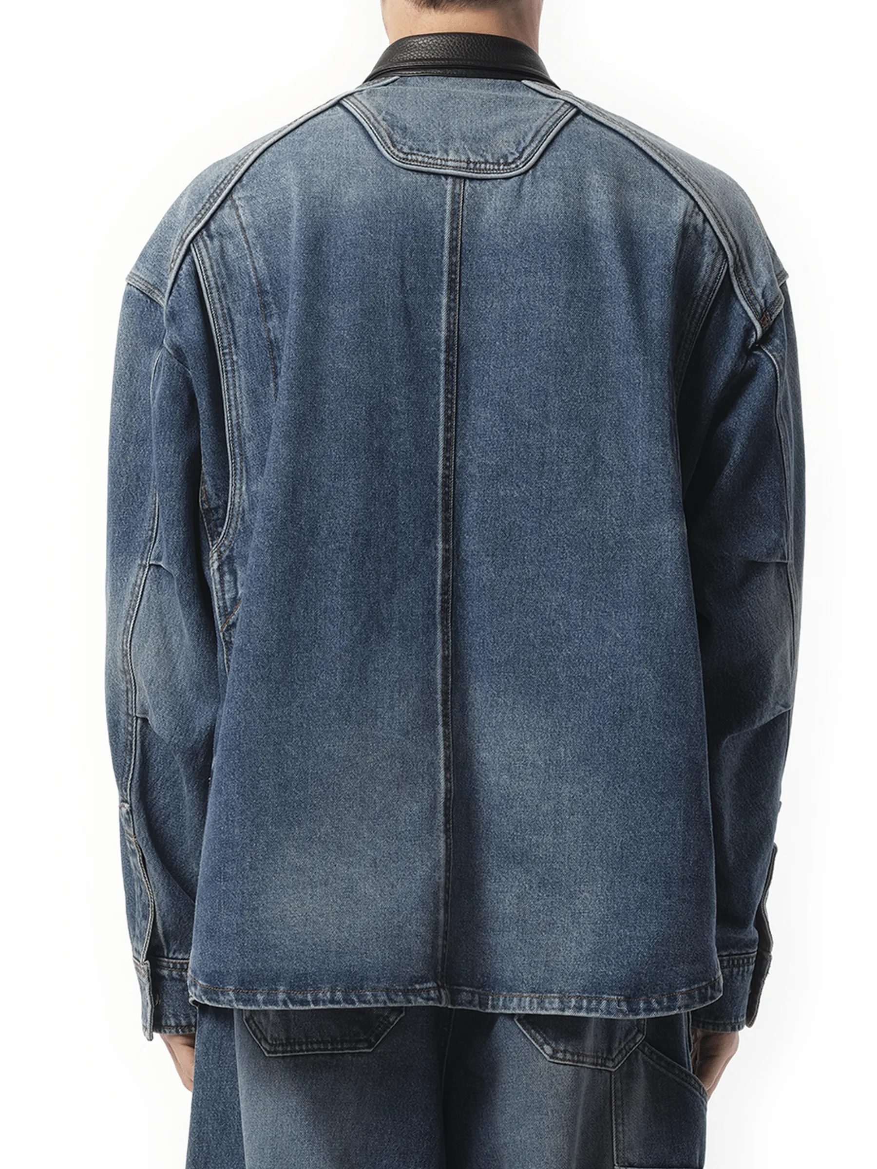 Denim Work Shirt in Blue