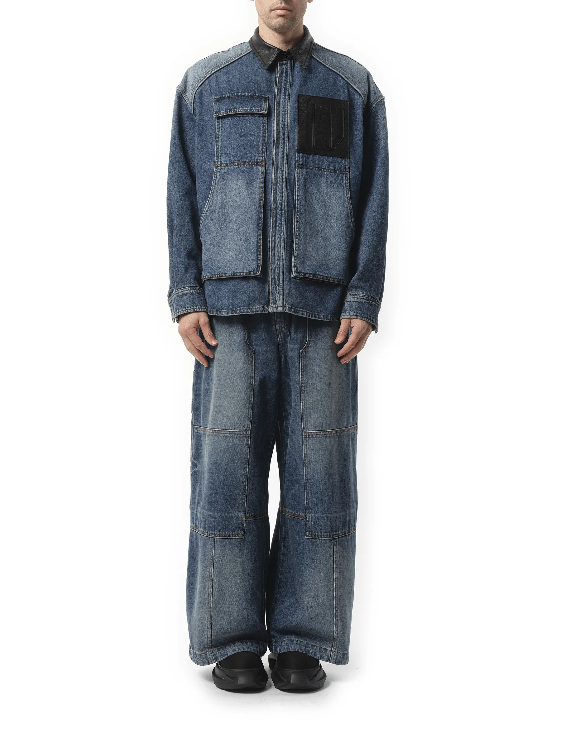 Denim Work Shirt in Blue