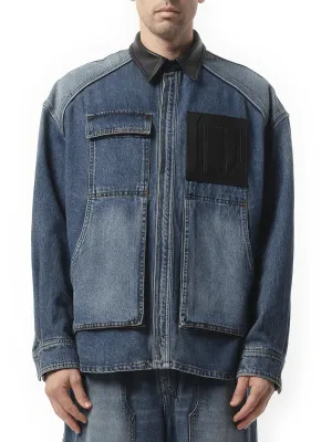 Denim Work Shirt in Blue