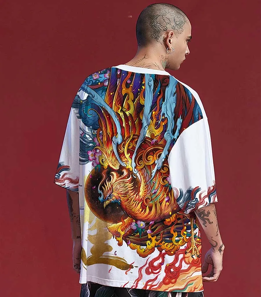 Dragon T-Shirt Chinese Phoenix