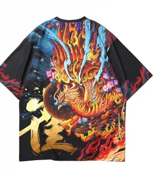 Dragon T-Shirt Chinese Phoenix