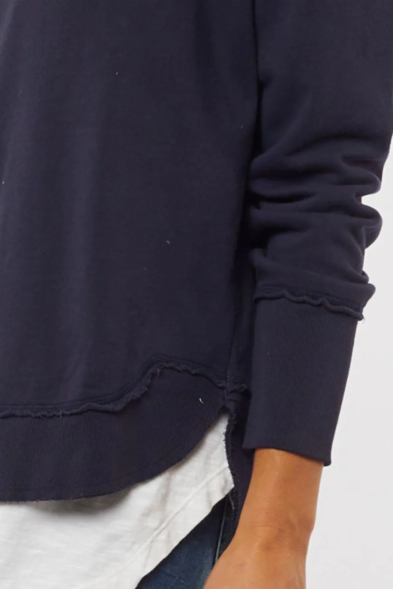 Foxwood - Delilah Crew Navy