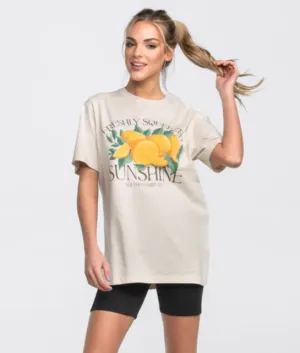 Fresh Citrus Tee SS Moonbeam
