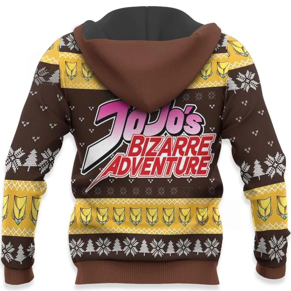 Giftngon - Dio Brando Ugly Christmas Sweater JoJo's Bizarre Adventure Xmas For Kids