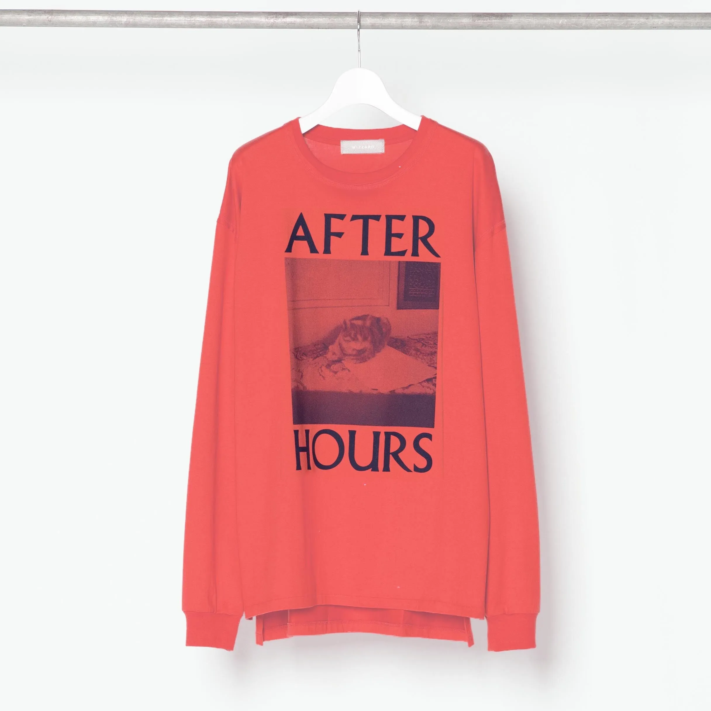 GRAPHIC LONG SLEEVE T-SHIRT "CAT"