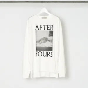 GRAPHIC LONG SLEEVE T-SHIRT "CAT"