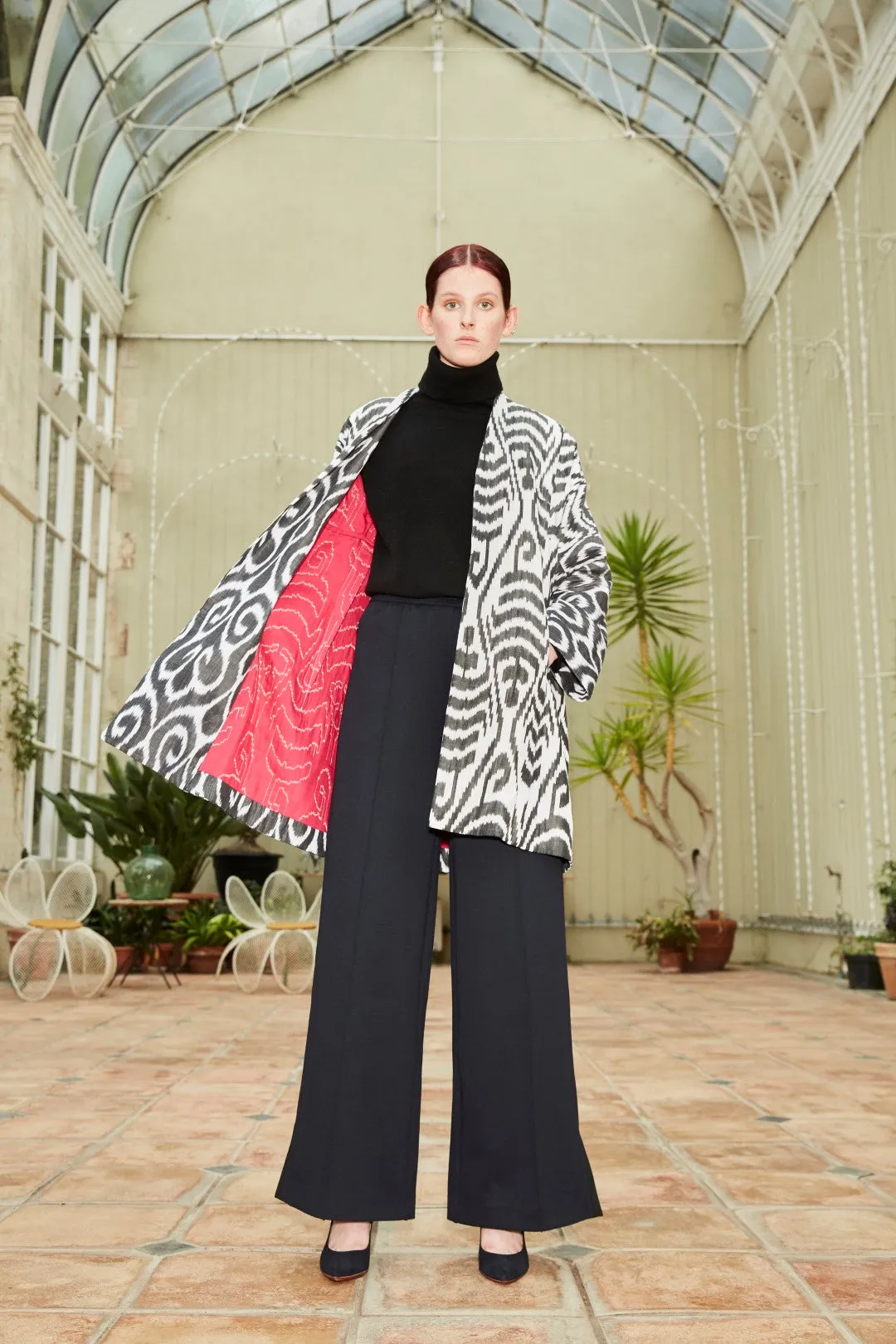 Handwoven Silk Ikat Jacket - Jasmina