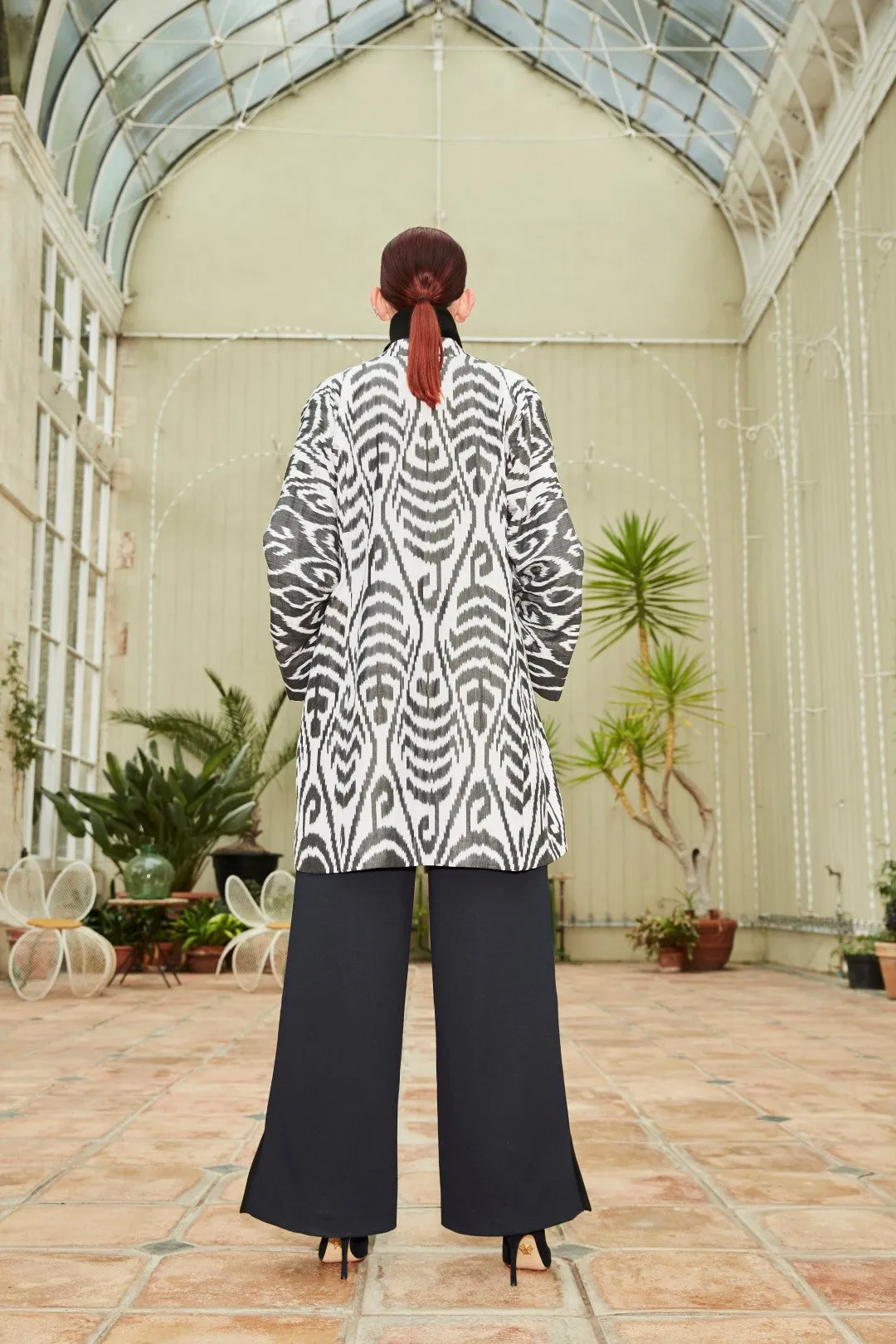 Handwoven Silk Ikat Jacket - Jasmina