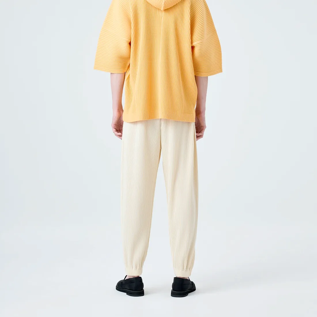 Homme Plissé Issey Miyake MC June Pants Vanilla White
