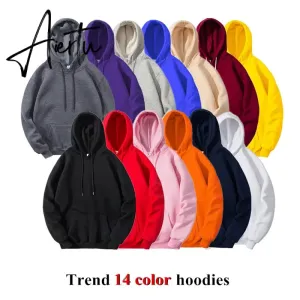 Hot Spring Autumn Fashion Brand Women and Men's Hoodies Male Casual Hoodies Sweatshirts Men Solid Color Hoodies Sweatshirt Tops