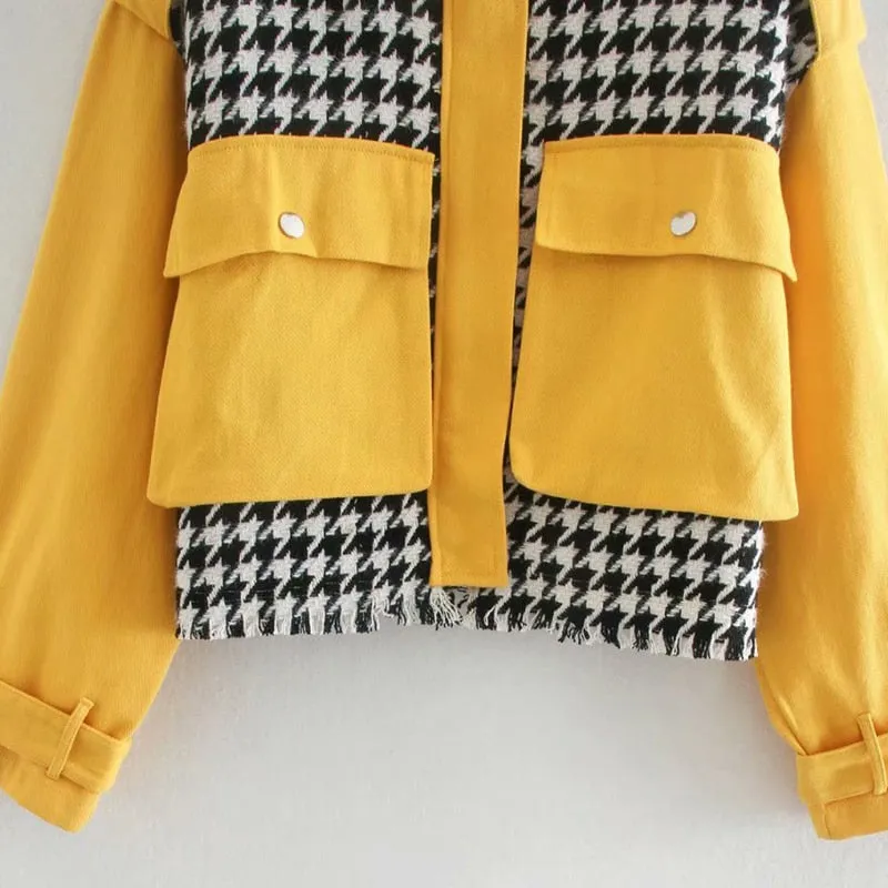 HOUNDSTOOTH JACKET