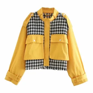 HOUNDSTOOTH JACKET