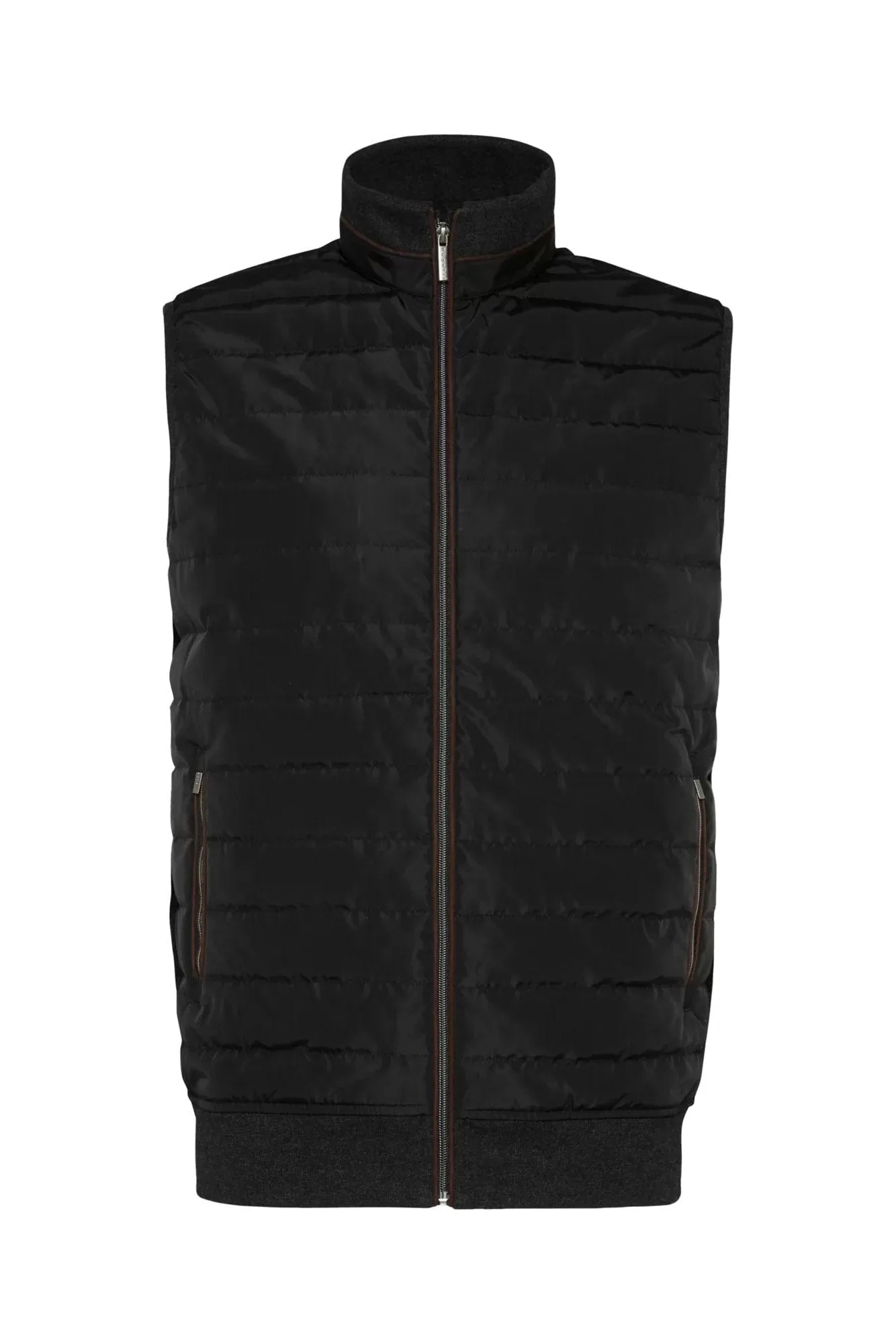 Hybrid Quilted Gilet - Anthracite