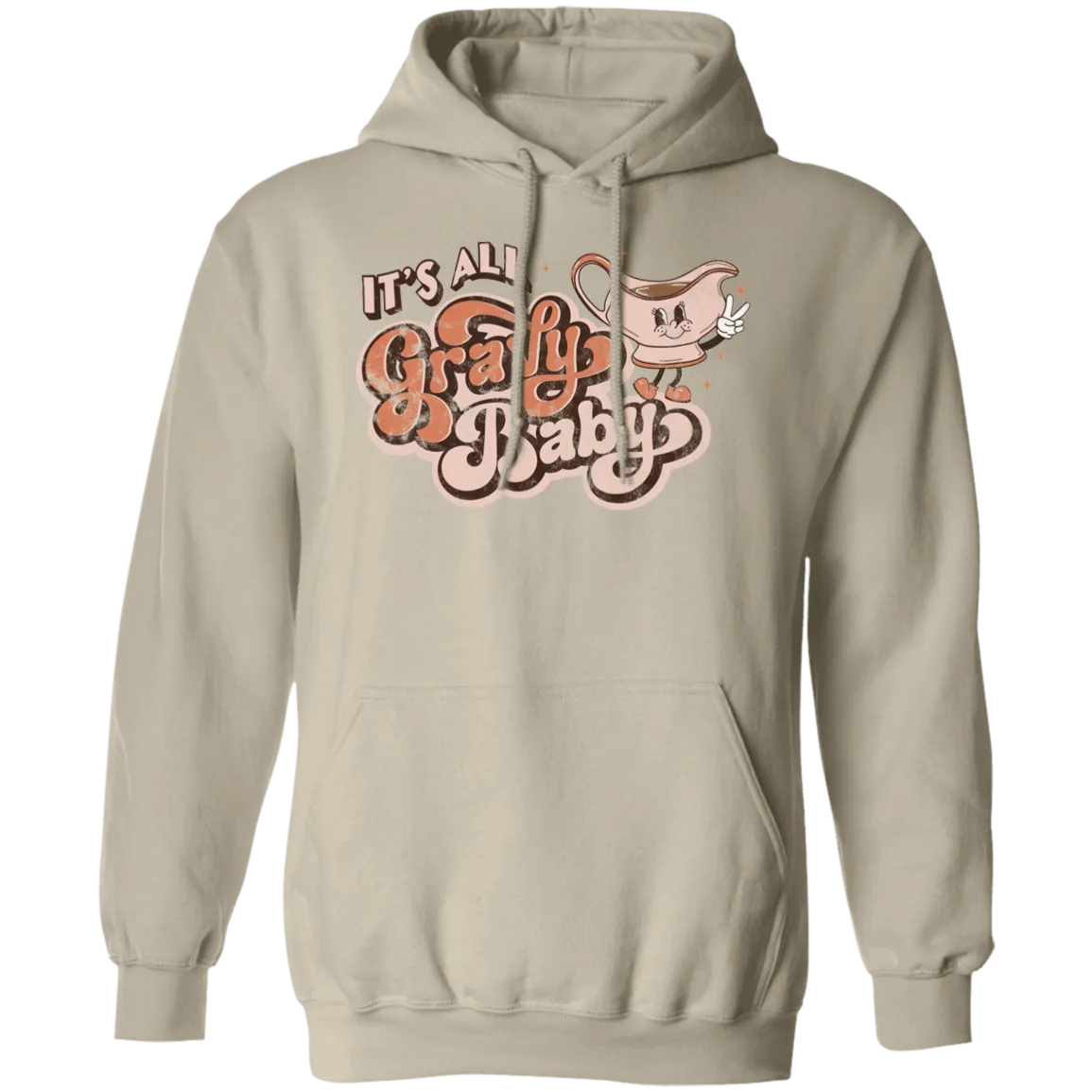 It’s All Gravy, Baby Gildan Hoodie – Cozy Thanksgiving Fun for Fall!