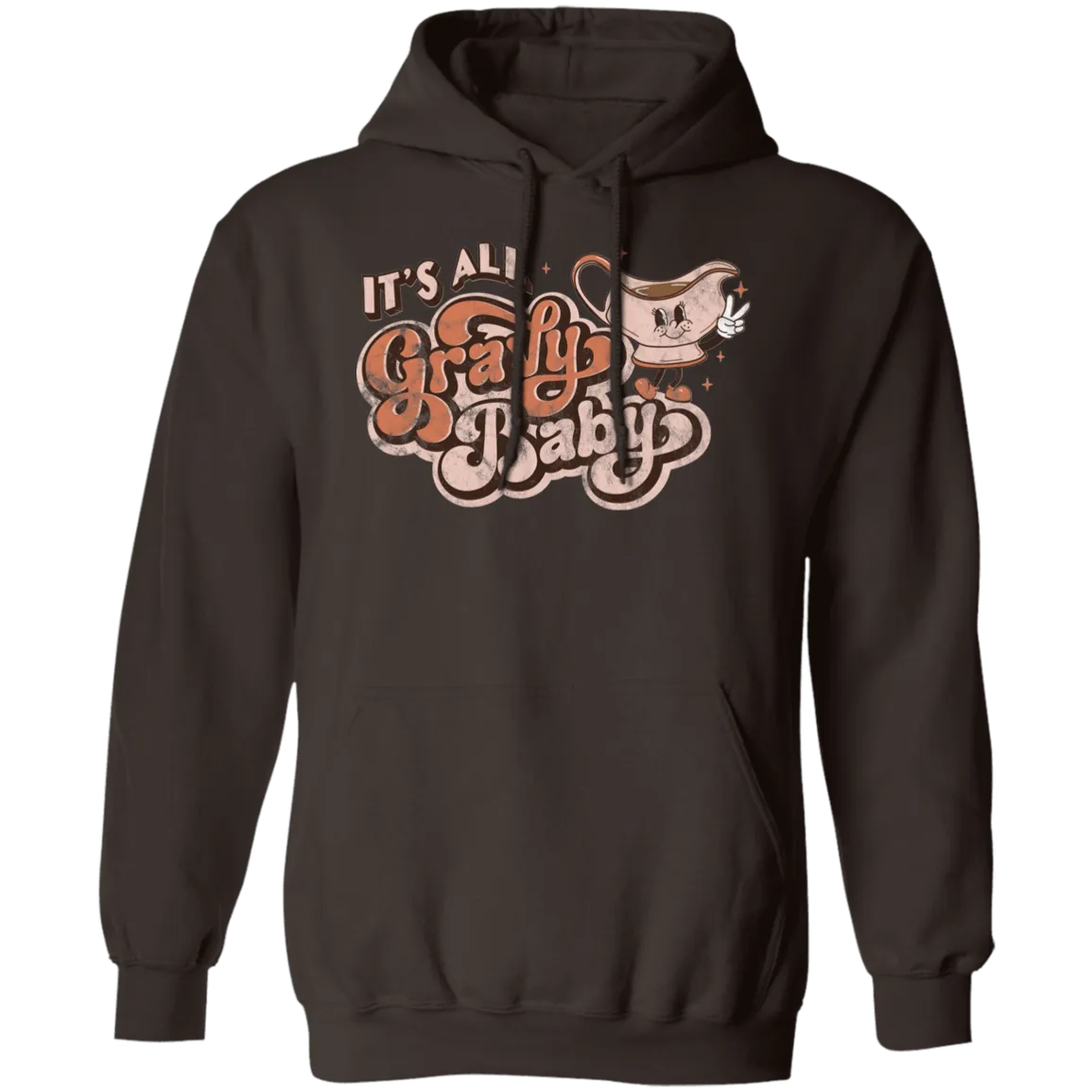 It’s All Gravy, Baby Gildan Hoodie – Cozy Thanksgiving Fun for Fall!