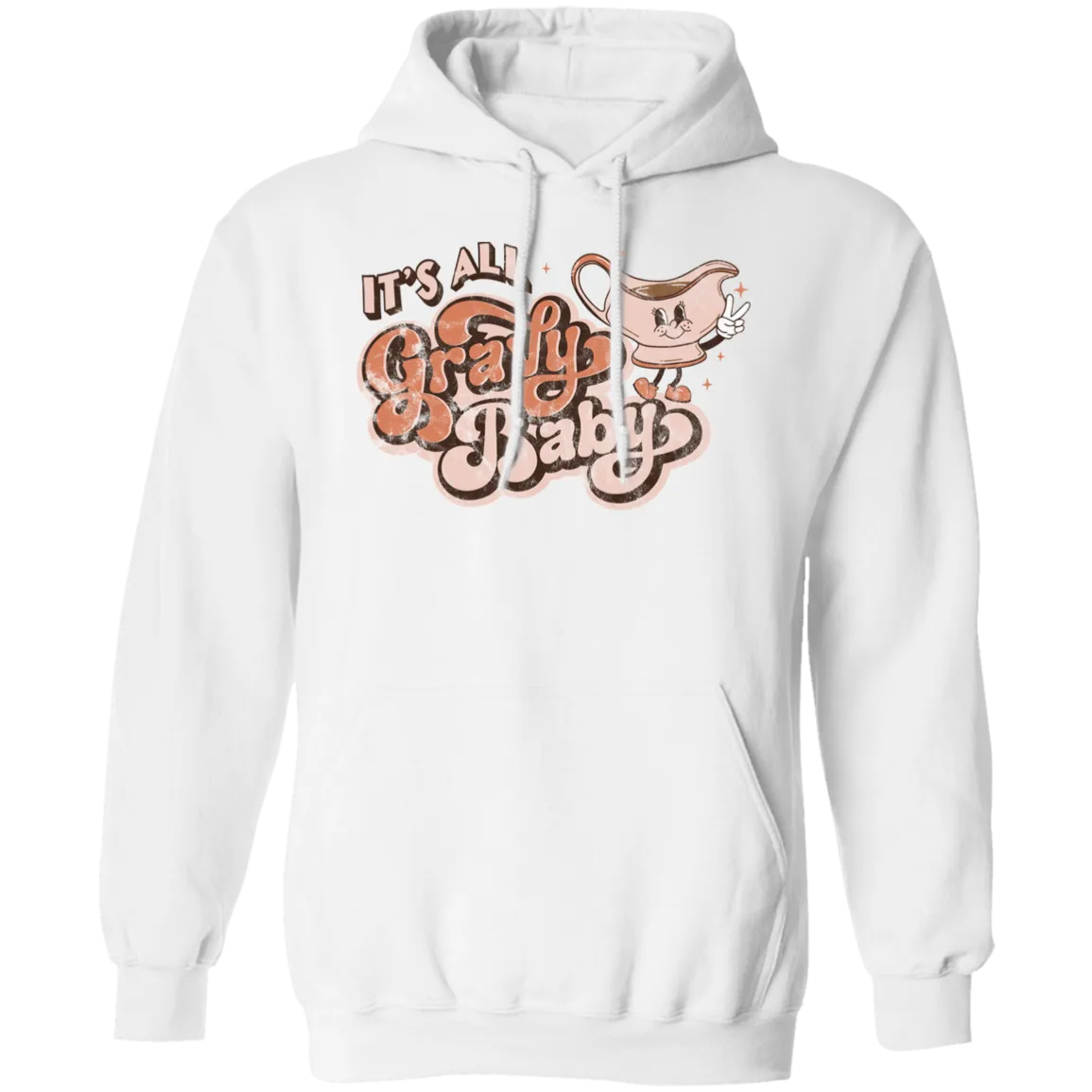 It’s All Gravy, Baby Gildan Hoodie – Cozy Thanksgiving Fun for Fall!