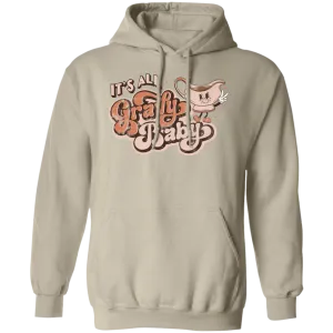 It’s All Gravy, Baby Gildan Hoodie – Cozy Thanksgiving Fun for Fall!