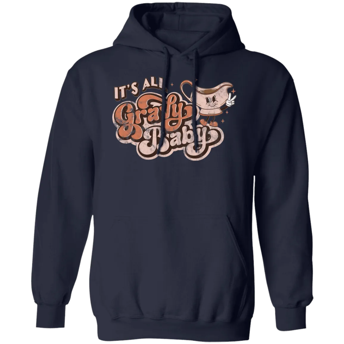 It’s All Gravy, Baby Gildan Hoodie – Cozy Thanksgiving Fun for Fall!
