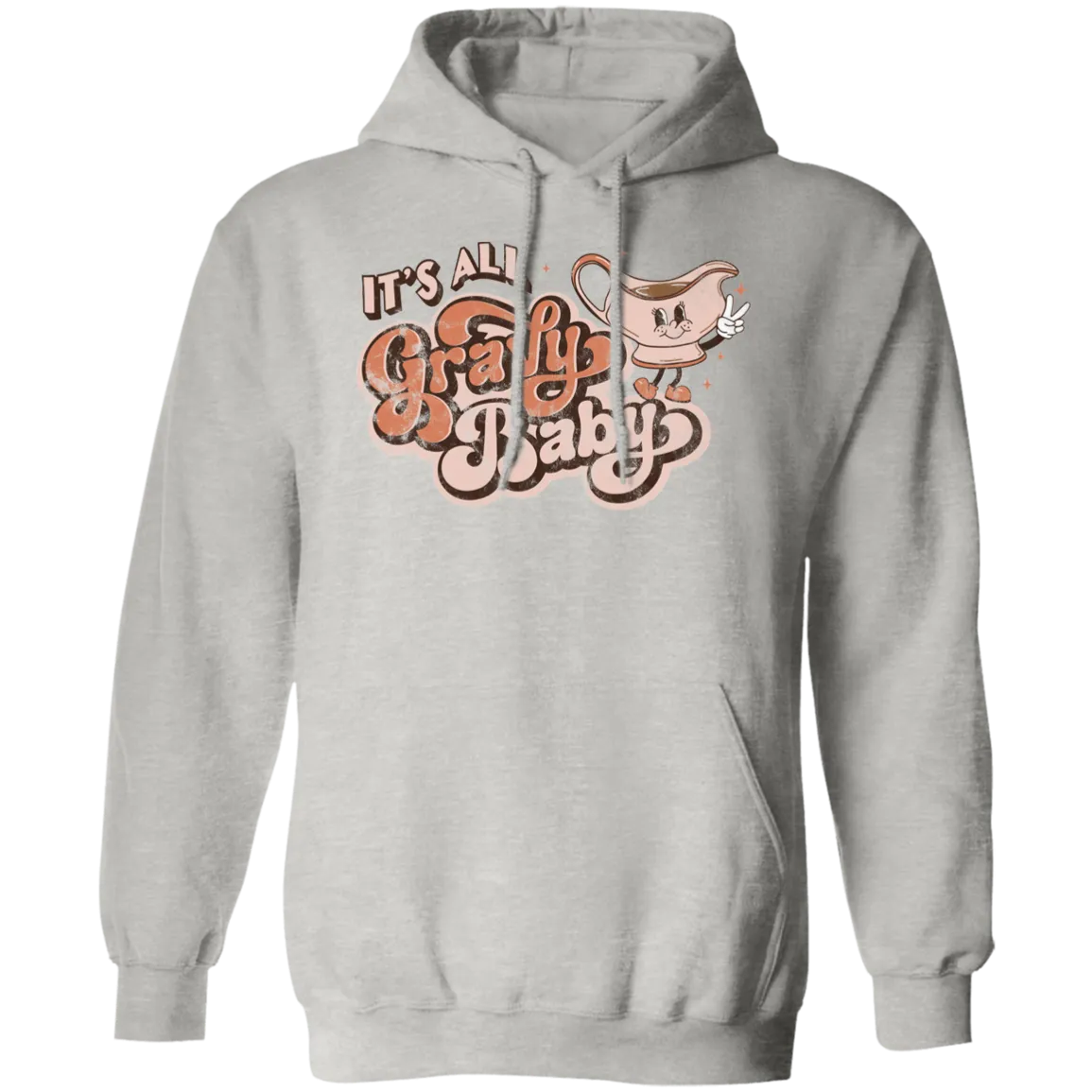 It’s All Gravy, Baby Gildan Hoodie – Cozy Thanksgiving Fun for Fall!