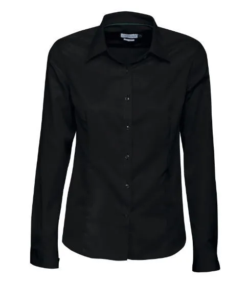 JAMES HARVEST GREEN BOW 01 LADY L/SL DRESS SHIRT