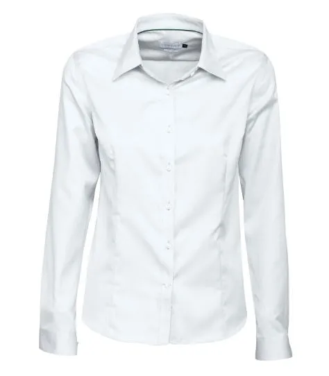 JAMES HARVEST GREEN BOW 01 LADY L/SL DRESS SHIRT