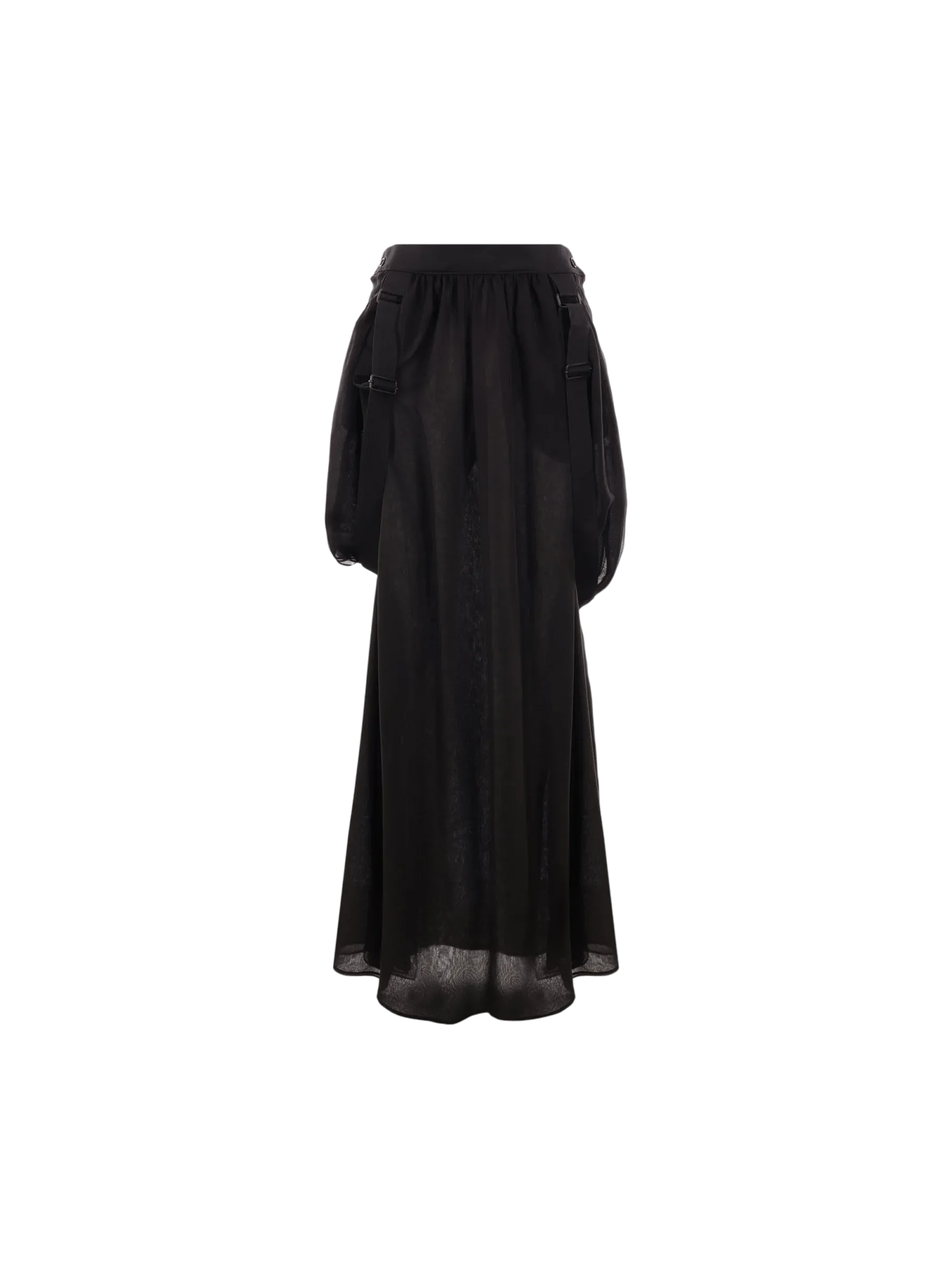 Jedy Floral Chiffon Skirt