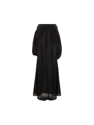 Jedy Floral Chiffon Skirt