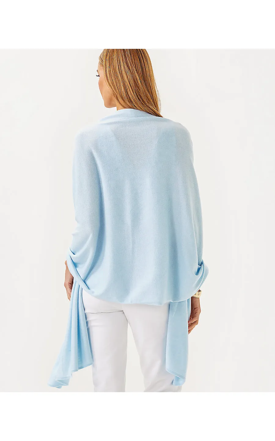 Lanelle Wrap - Heathered Bluette