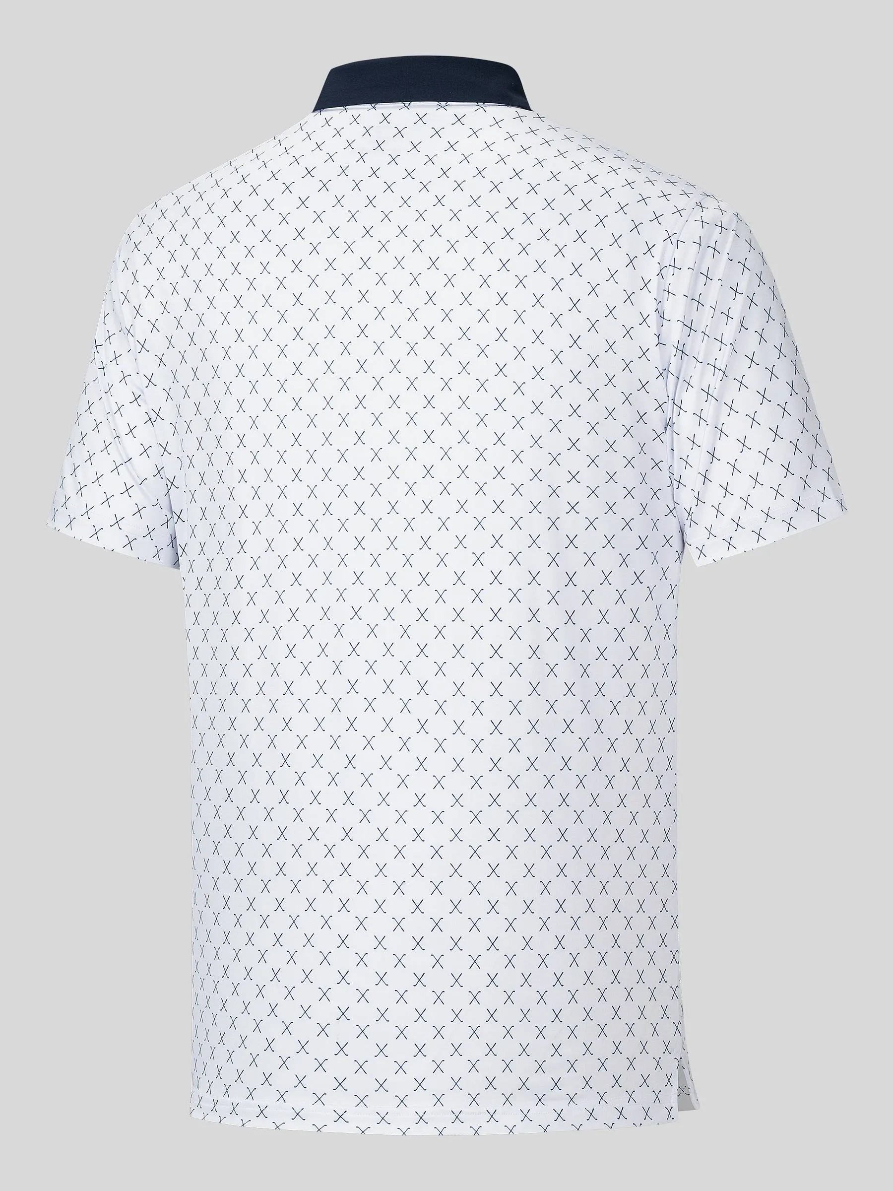 Men's Golf Print Polo Shirts