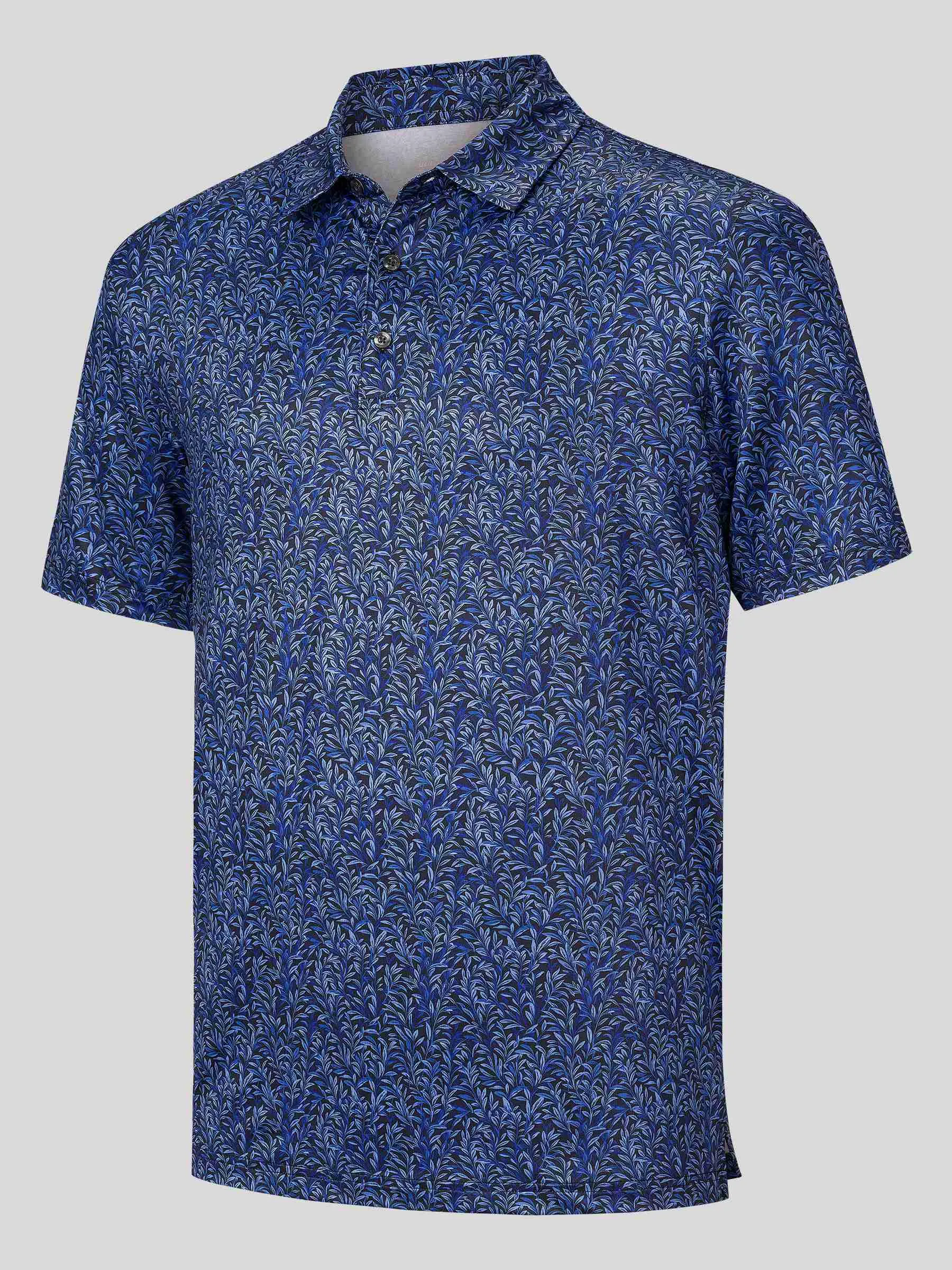 Men's Golf Print Polo Shirts