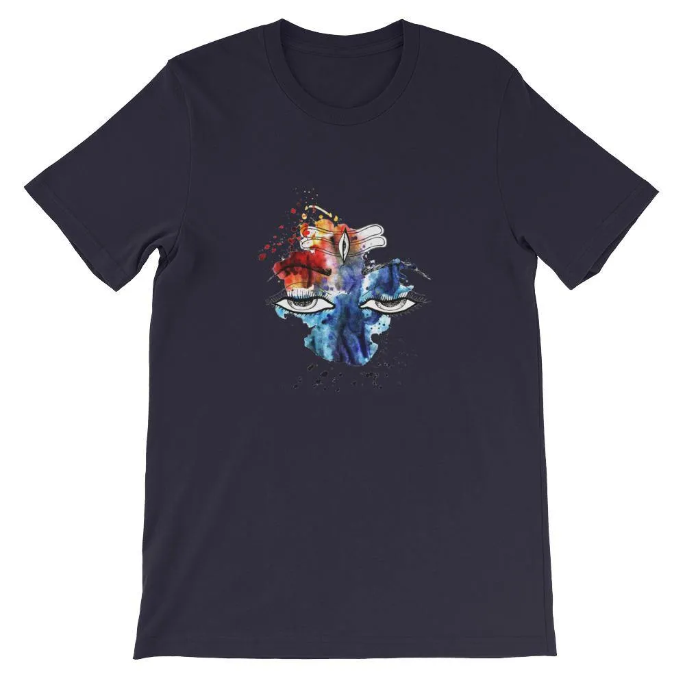 Mister Fab Shiva Eyes Men Round Neck printed T-Shirts