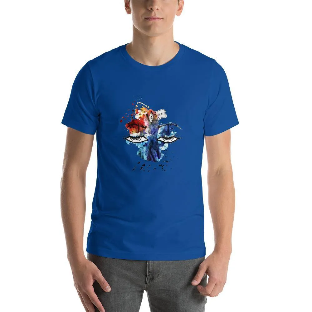 Mister Fab Shiva Eyes Men Round Neck printed T-Shirts