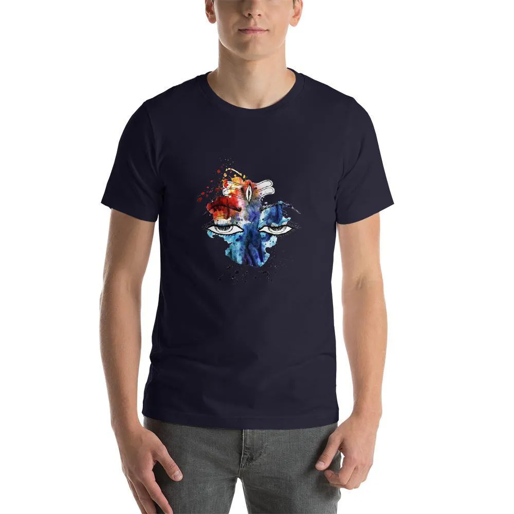 Mister Fab Shiva Eyes Men Round Neck printed T-Shirts