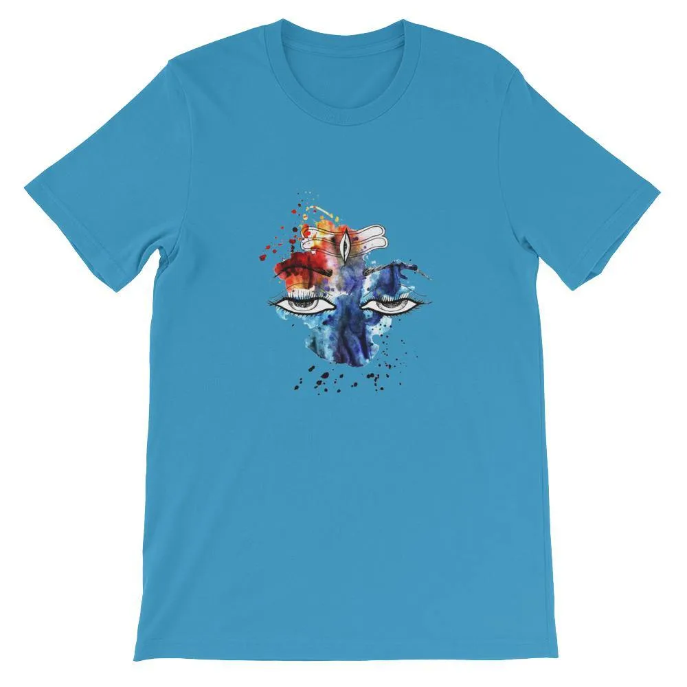 Mister Fab Shiva Eyes Men Round Neck printed T-Shirts