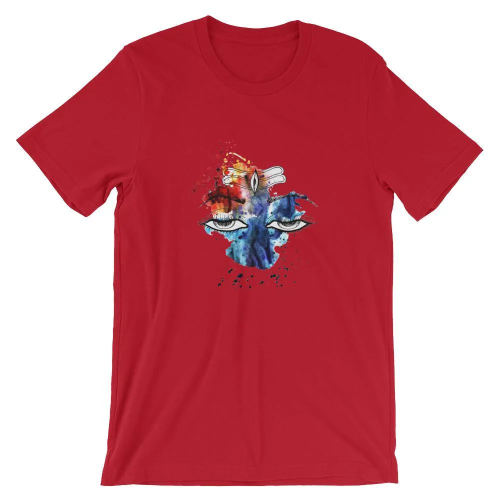 Mister Fab Shiva Eyes Men Round Neck printed T-Shirts