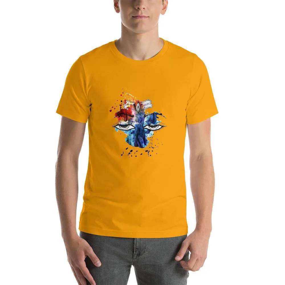 Mister Fab Shiva Eyes Men Round Neck printed T-Shirts